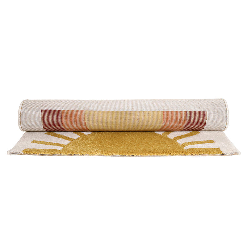NICEDAY rainbow children's rug