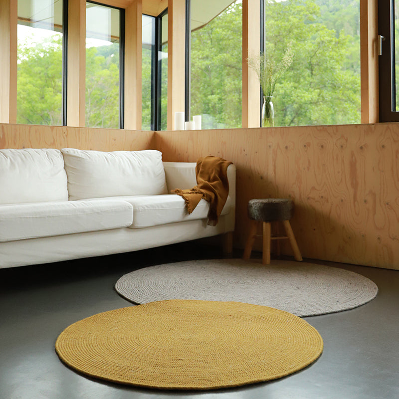NEETHU MANGO M felted wool rug