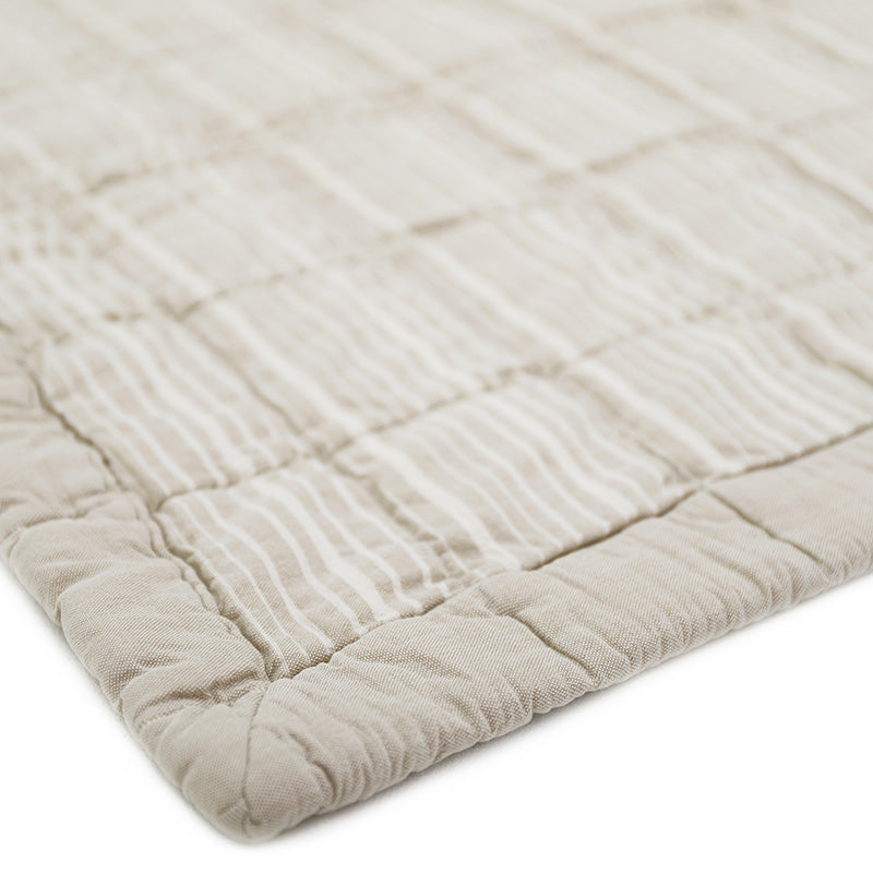 ANNA SABLE LAVE M reversible baby blanket