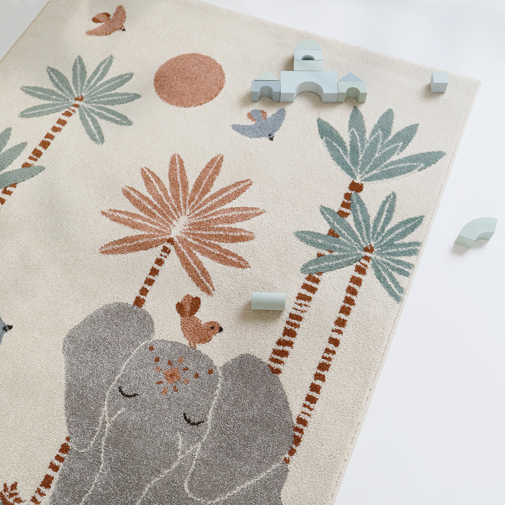 MALENA elephant children's rug