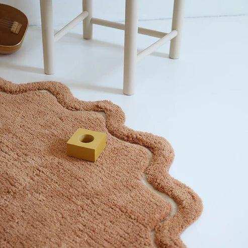 Children's washable cotton mat SWEET APRIL TOFFEE