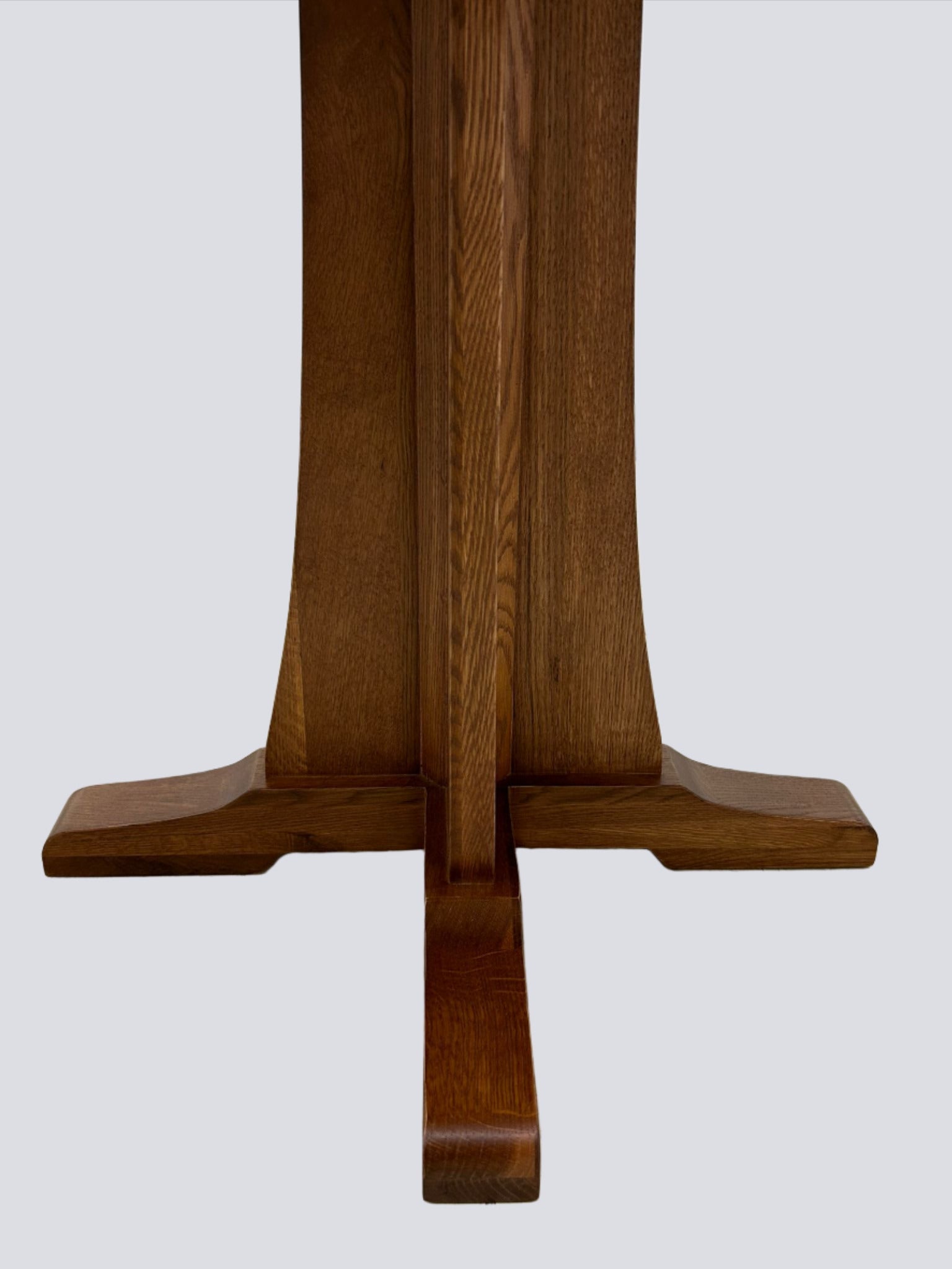 Mission Quarter Sawn  Oak Round Dining Table, Kitchen Table - 40"