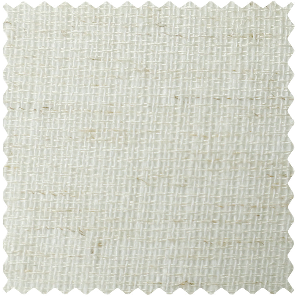 Leah Cotton Texture White Sheer Curtains