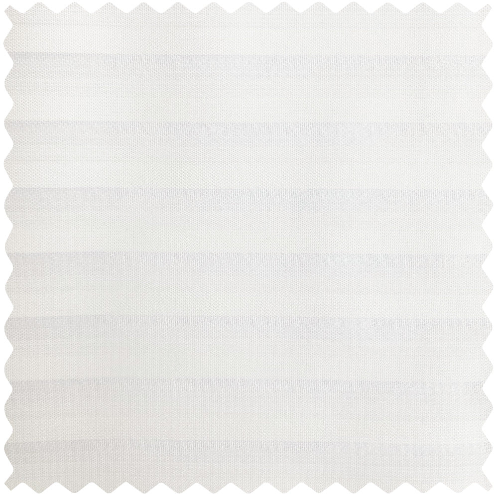 Kerry Striped White Sheer Curtains