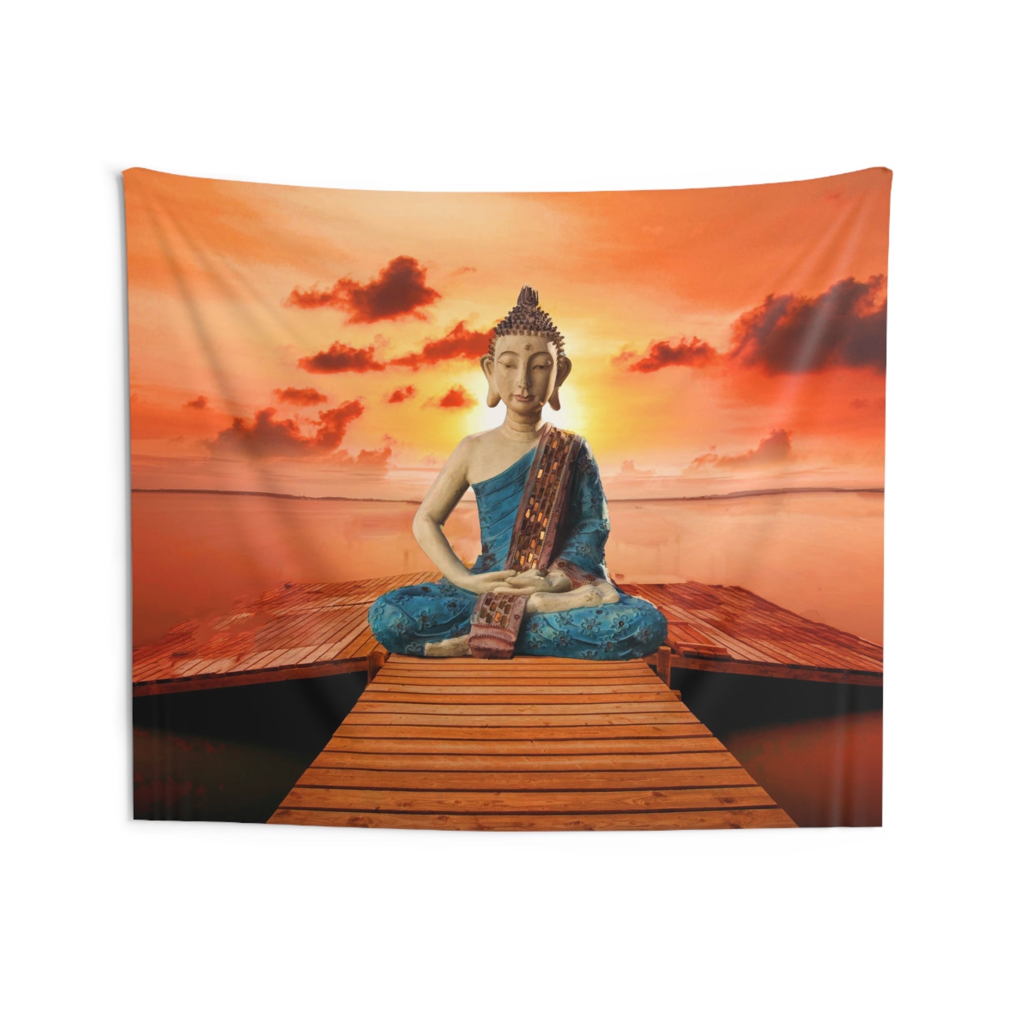 Sunrise Buddha Tapestry-3