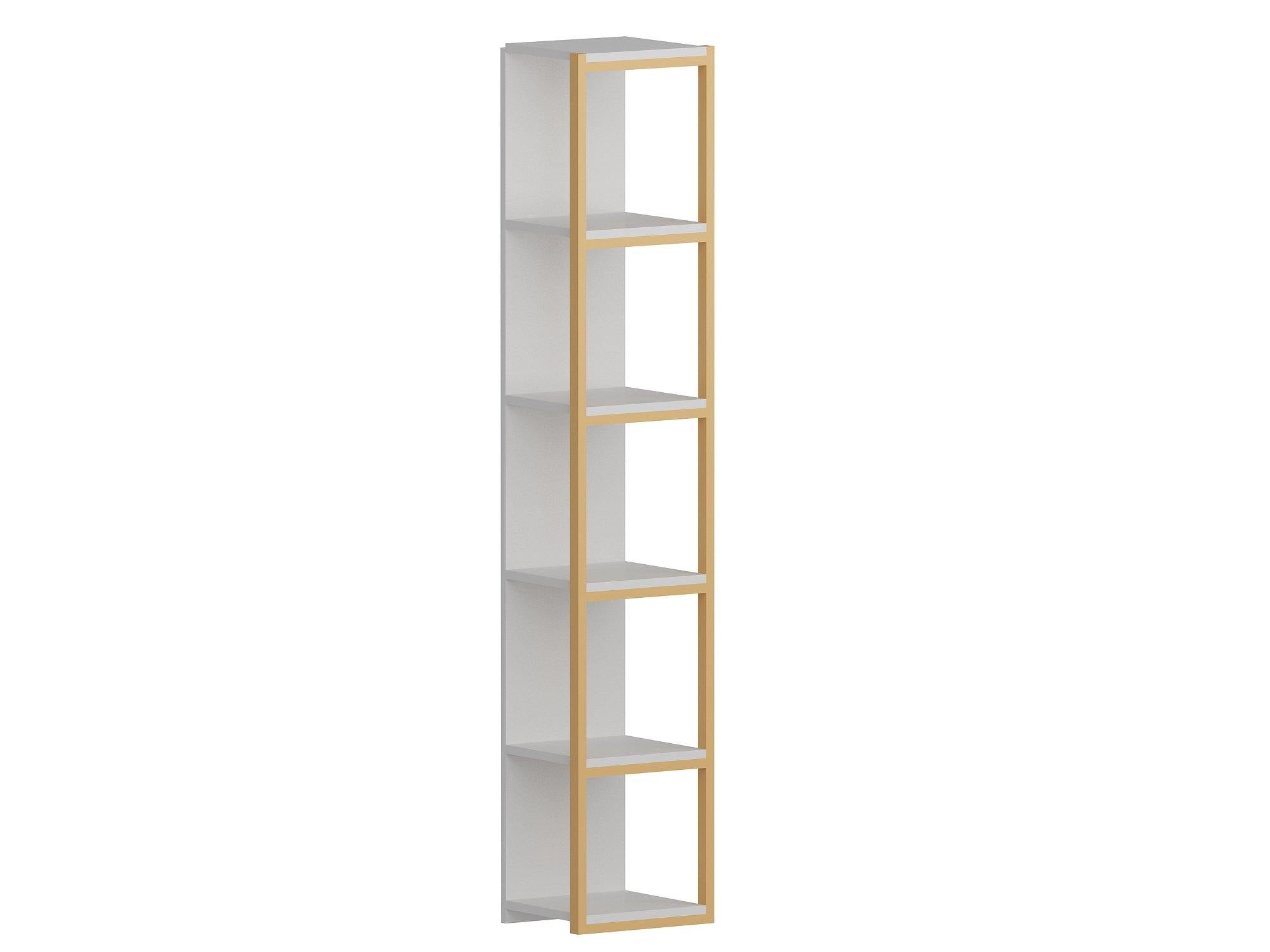 Texas 71" Tall Metal Manufactured Wood Bookcase