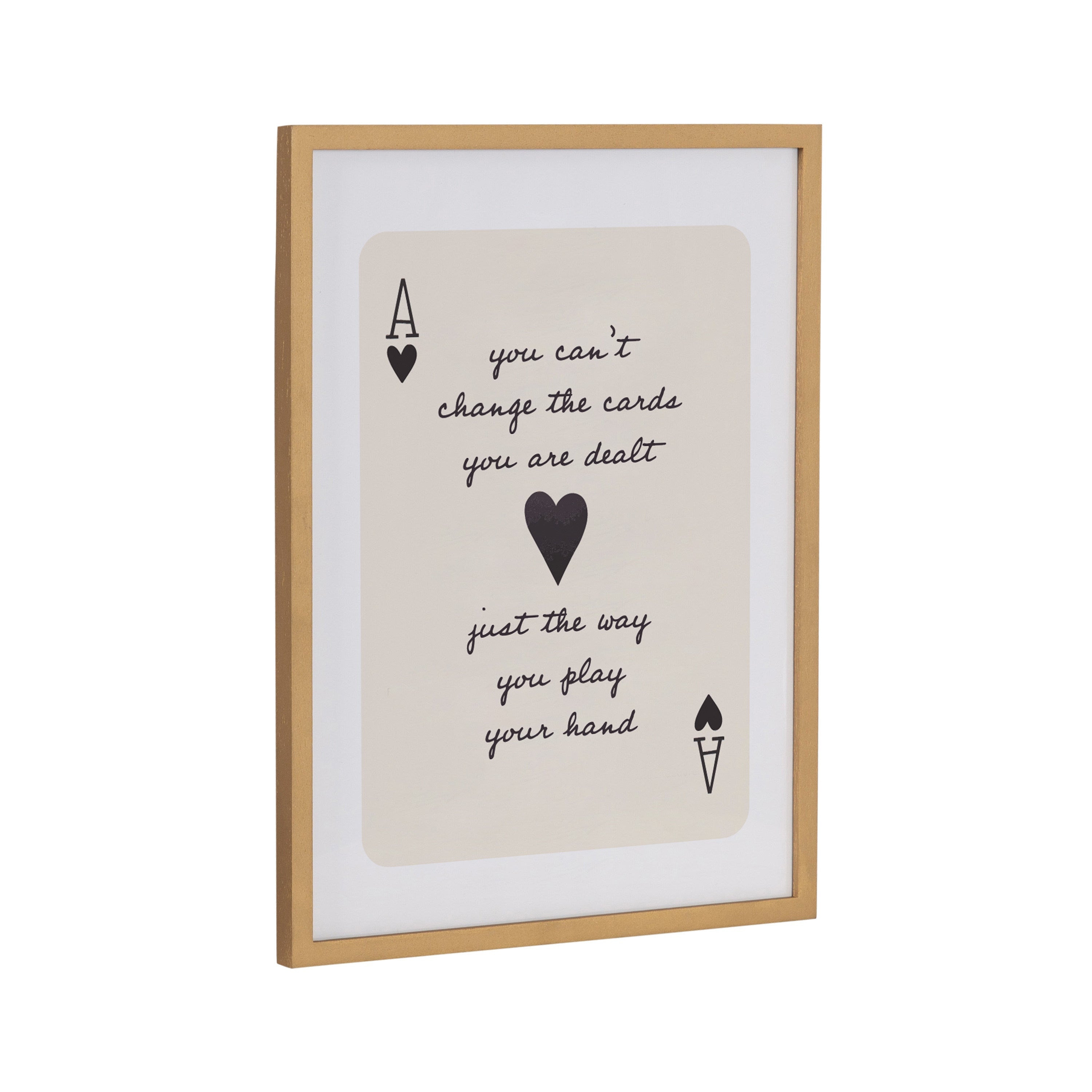 Gallery Ace of Heart Cards Positive Quote Print by The Creative Bunch Studio