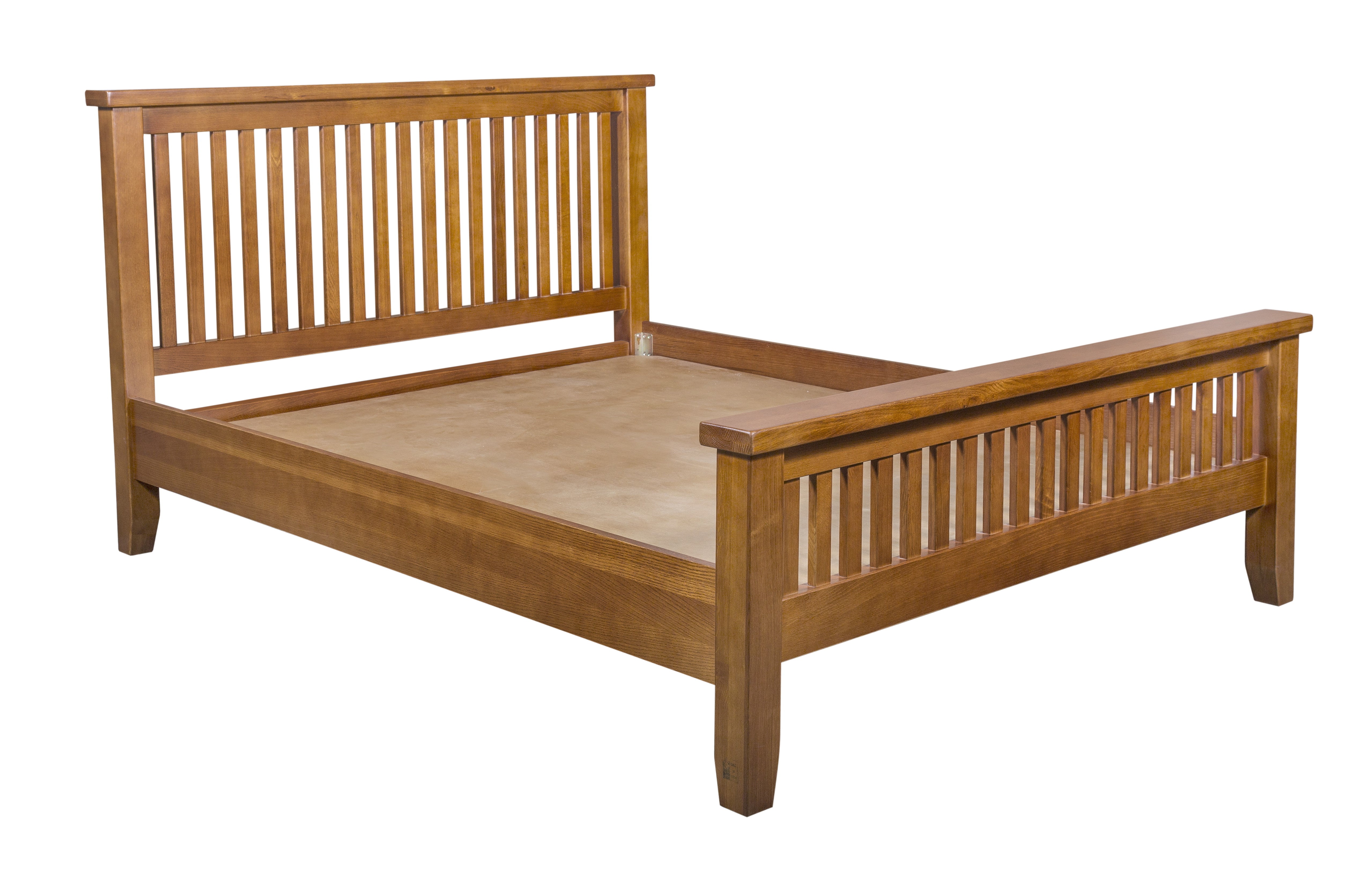 Mission Oak Slat Bed - Michael's Cherry