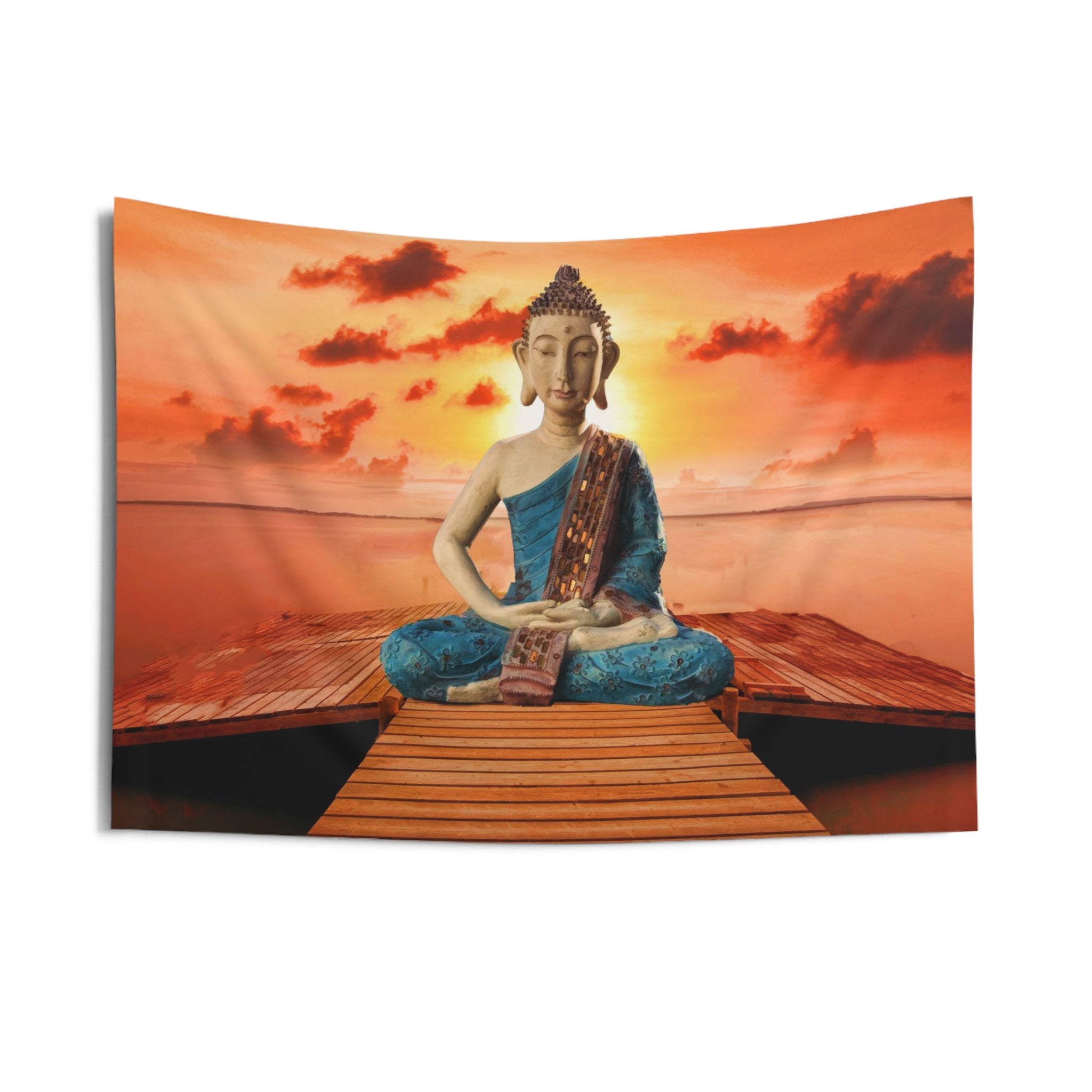 Sunrise Buddha Tapestry-2