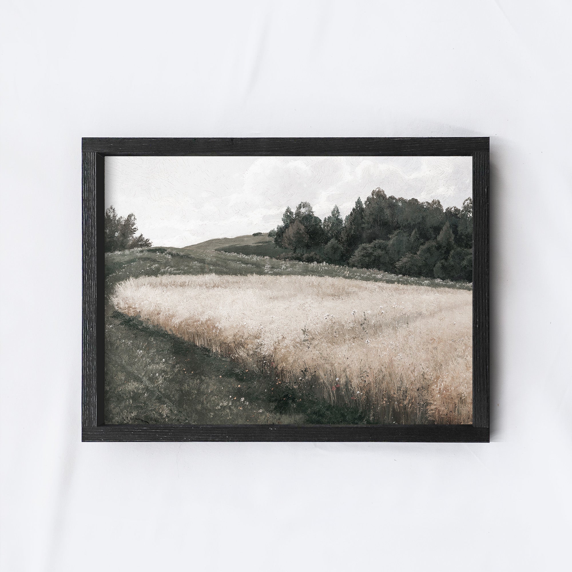 Vintage Wood Sign | Landscape Print A137-1