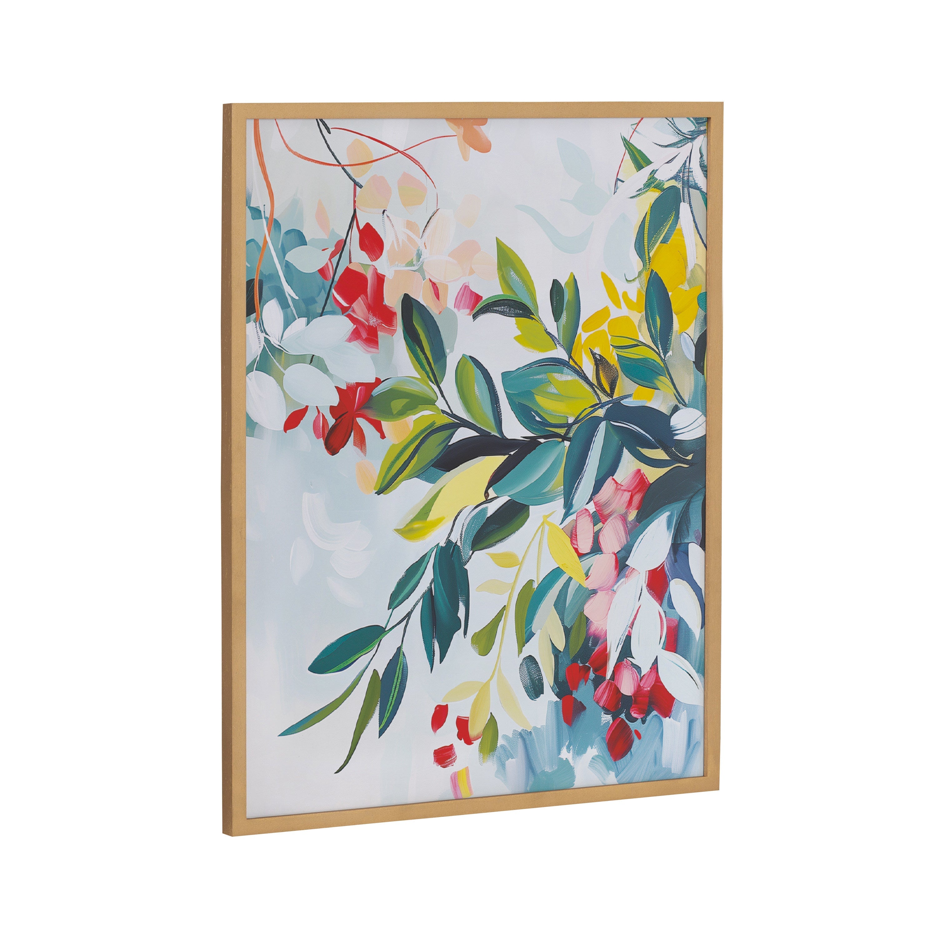 Gallery Jewel Tone Botanical Abstract Print by The Creative Bunch Studio