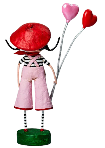 Be Mime Valentine's Day Figurine by Lori Mitchell *New for 2024*-1