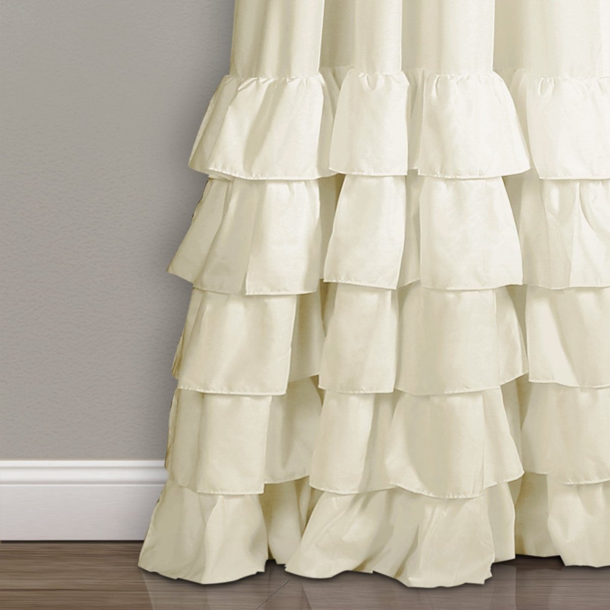Allison Ruffle Curtain Set