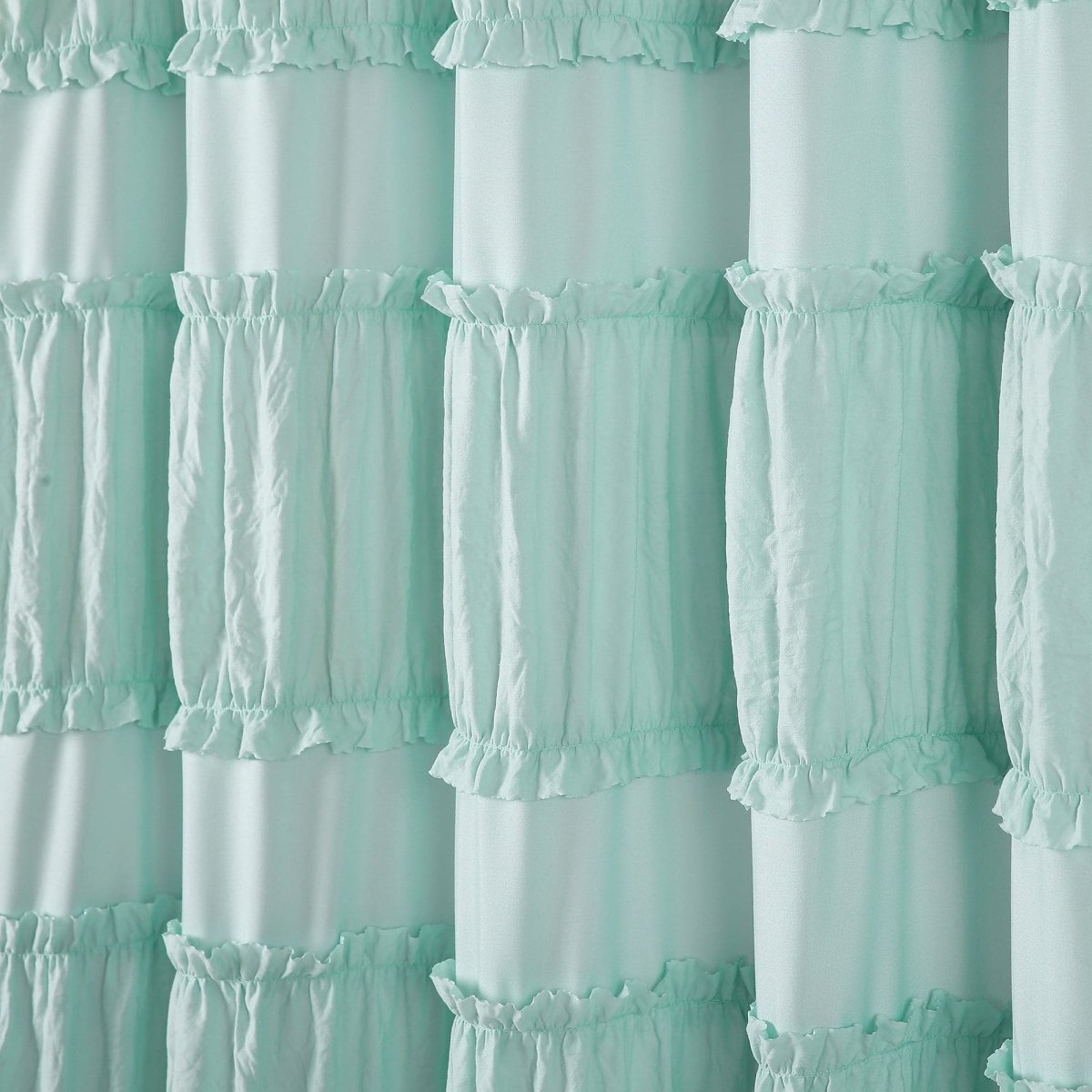 Nova Ruffle Shower Curtain