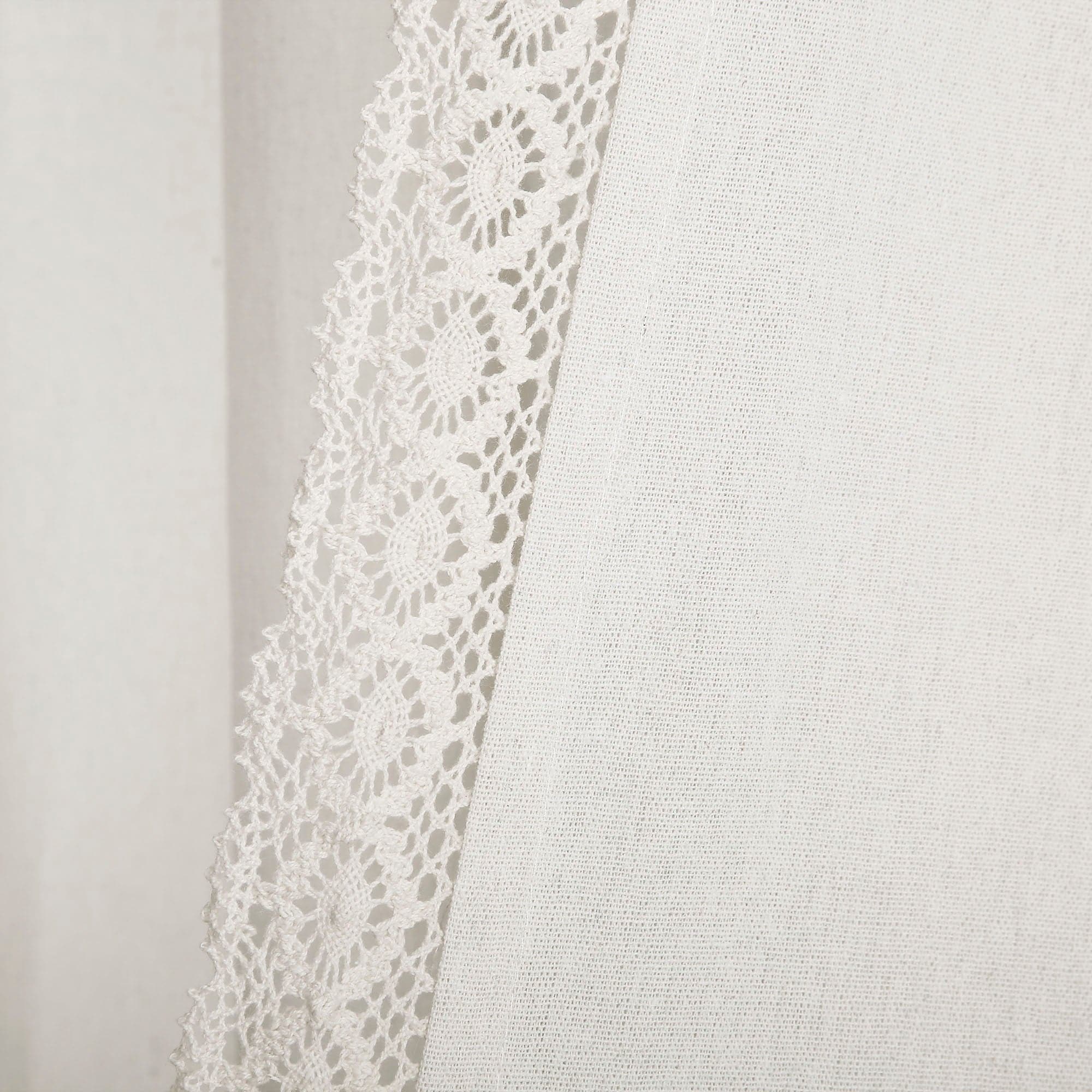 Rosalie Faux Linen Window Panel Set