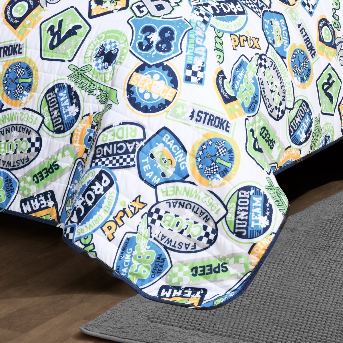 Race Cars Quilt Set