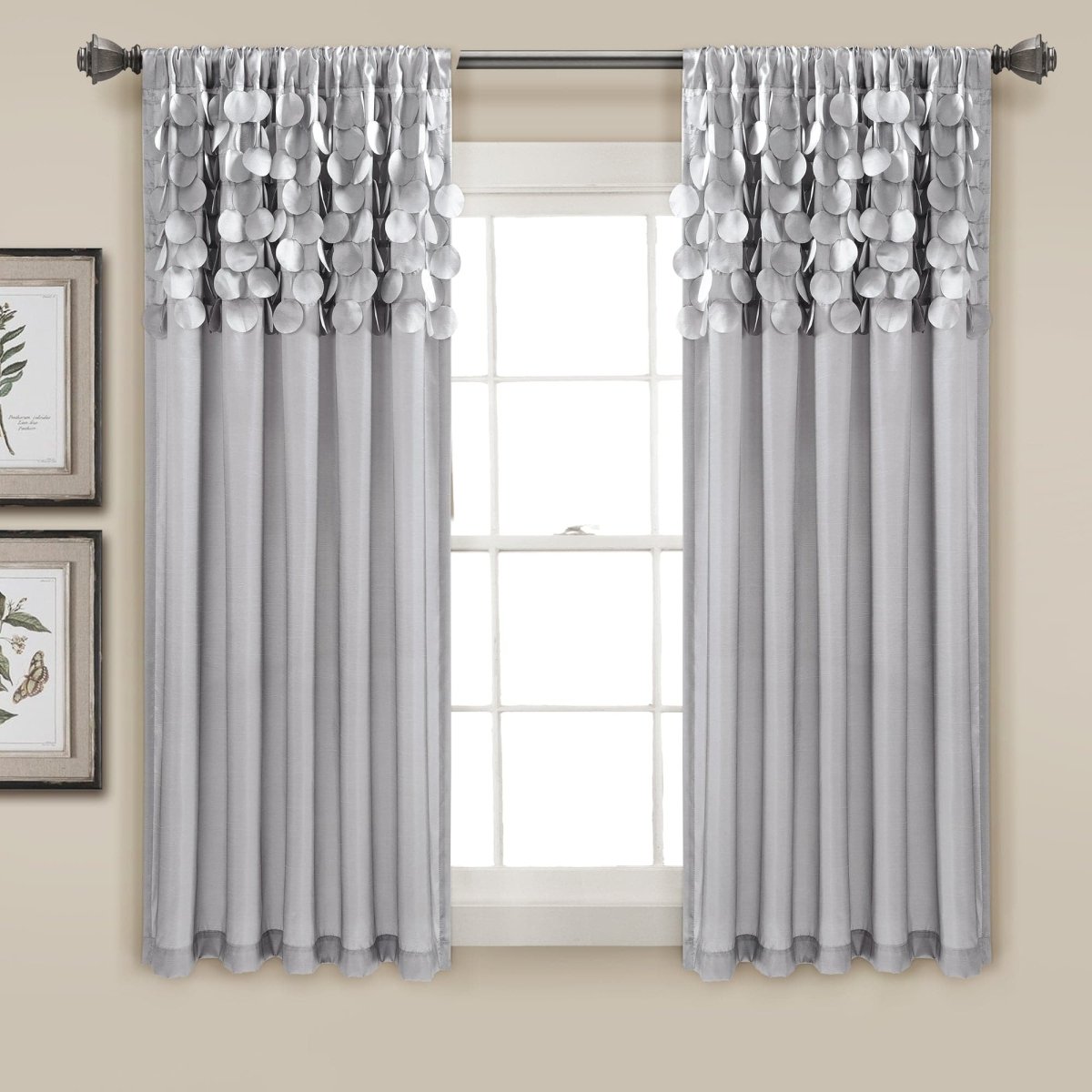 Circle Dream Window Curtain Set
