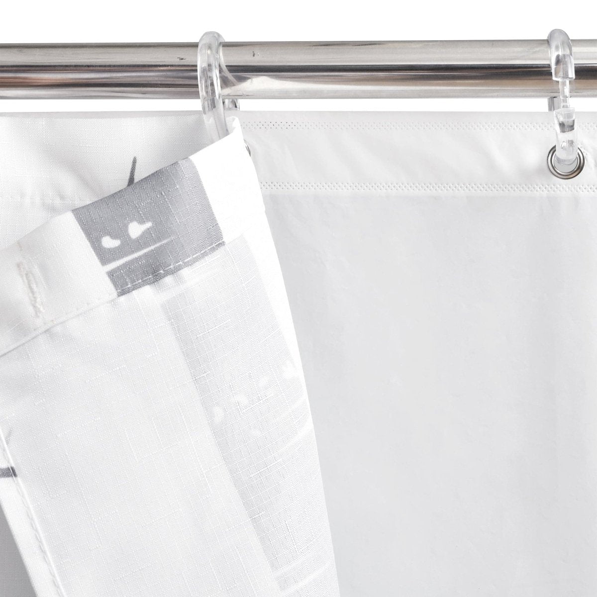 Bird On The Tree Double Swag Shower Curtain 16 Piece Complete Set