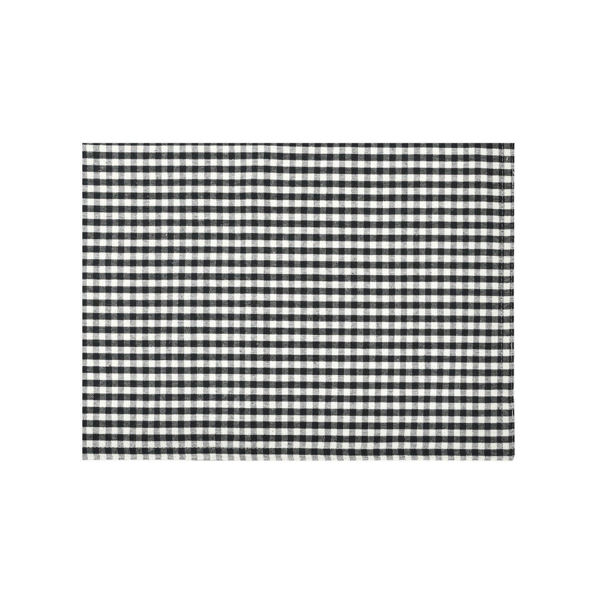 Gingham Check Yarn Dyed Placemat 4-Pack Set