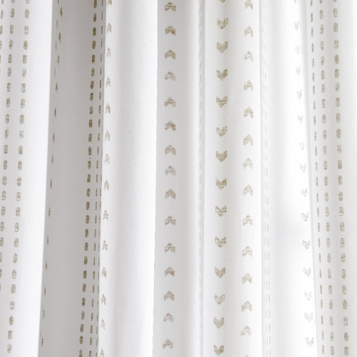 Hygge Stripe Window Curtain Panel Set