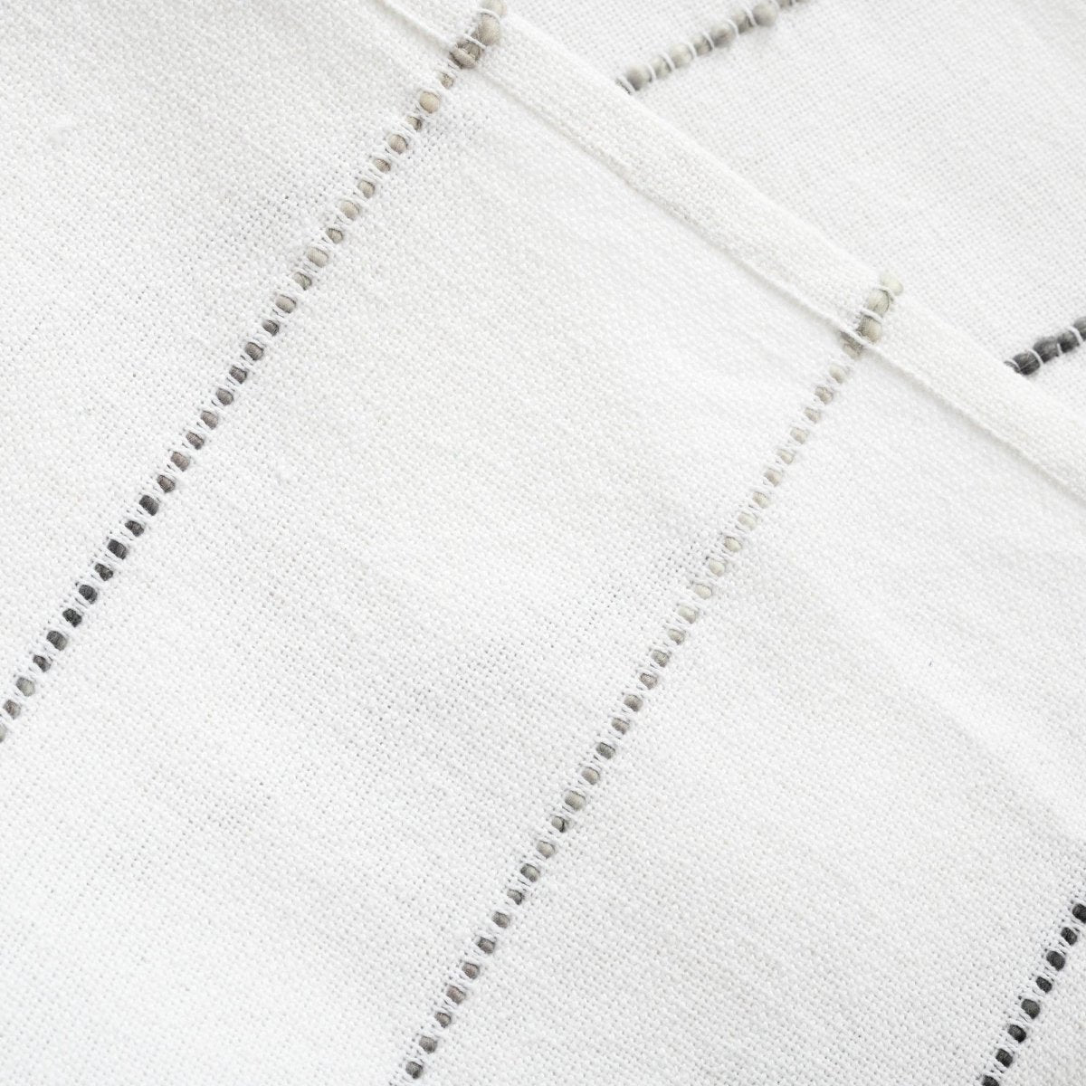 Ombre Stripe Yarn Dyed Recycled Cotton Blend Throw