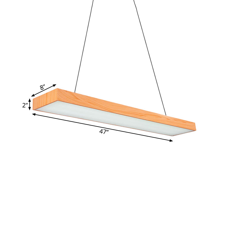 Julianna Minimalism Meets Warmth: Wooden LED Pendant Lamp