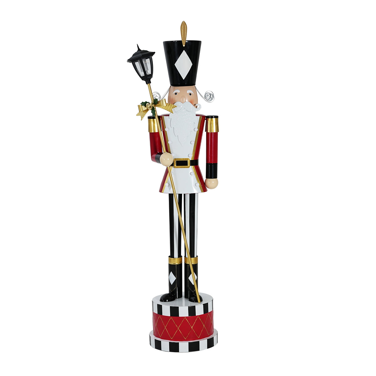 Classic Iron Nutcracker for Holiday Decor