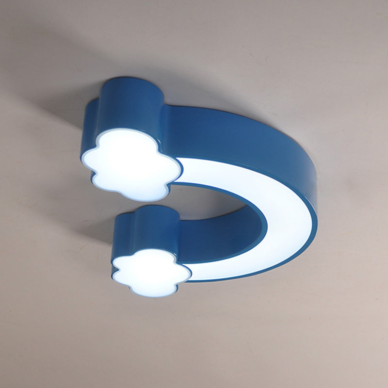 Whimsical Rainbow LED Ceiling Light for Kids