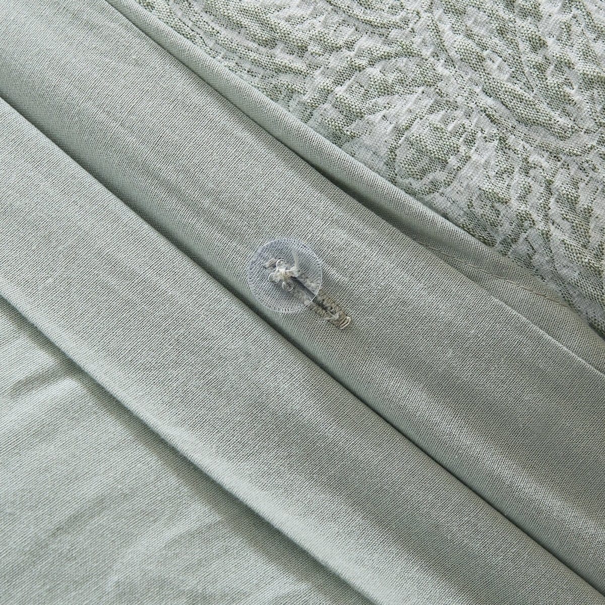 Floral Jacobean Gauze Jacquard Duvet Cover Set