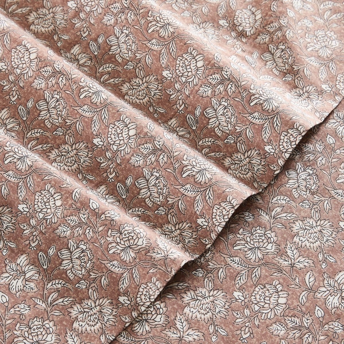 Zara Floral Block Cotton Sheet Set