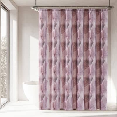 Mycelium Dream Cotton Shower Curtain