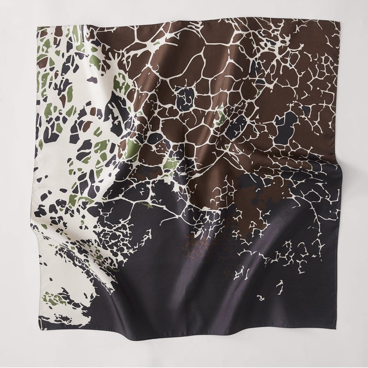 Lush Decor x Chuks Collins - Threaded Roots Silk Scarf