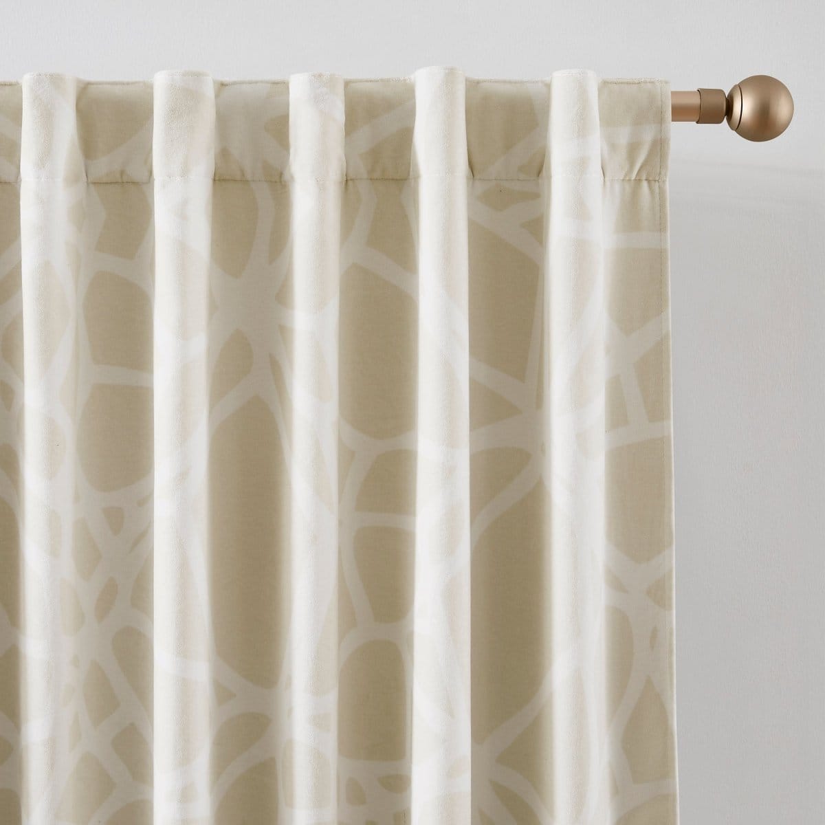 Ethereal Tangle Velvet Blackout Window Curtain Panels