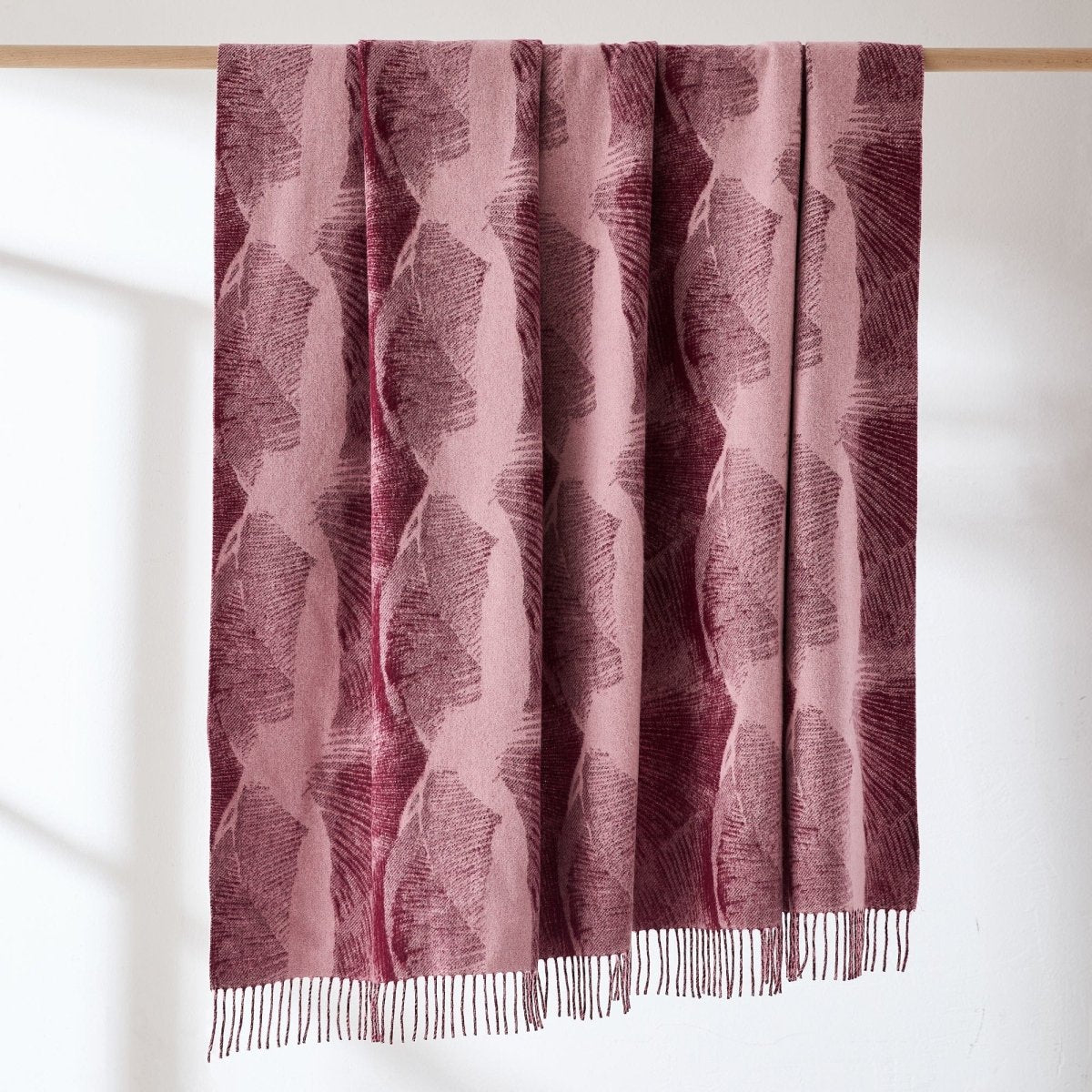 Gilded Spore Wool Throw