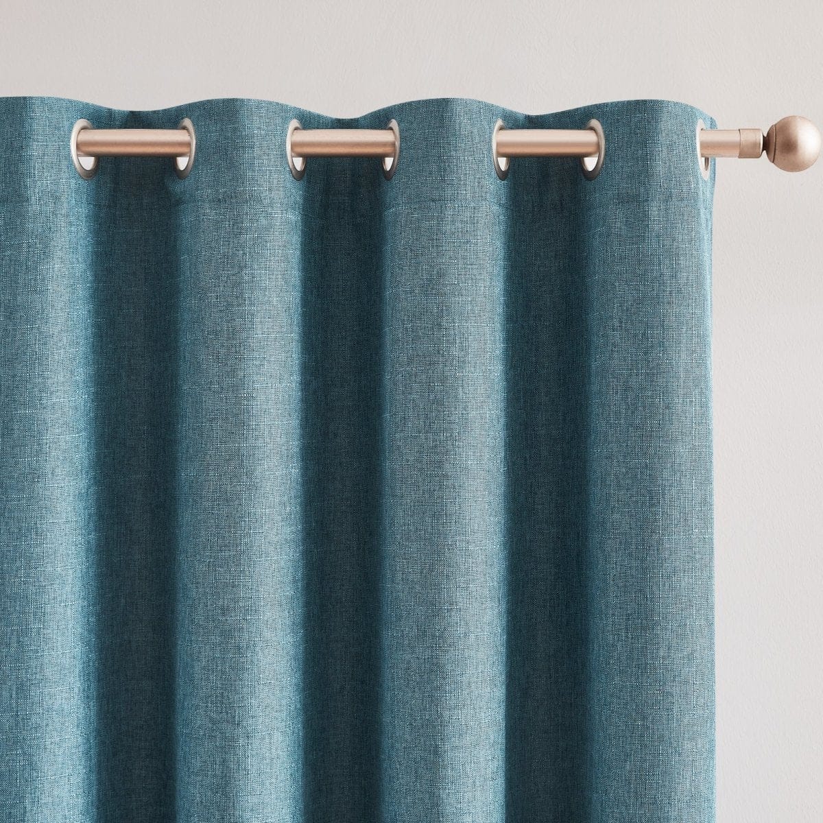 Meena Slub 100% Blackout Window Curtain Panels