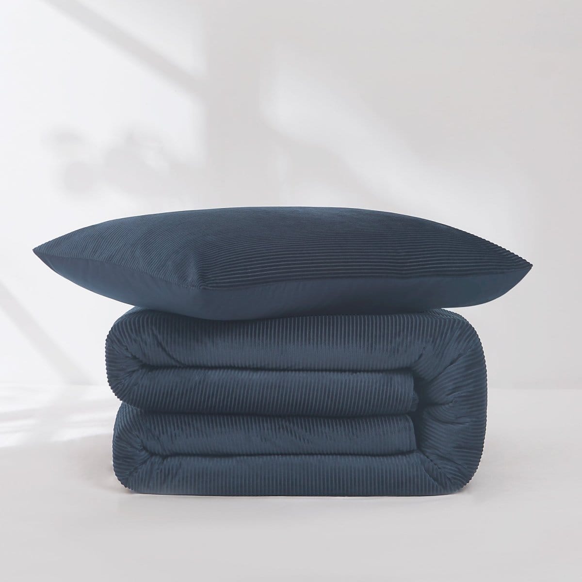 Arden Ribbed Corduroy Comforter Set