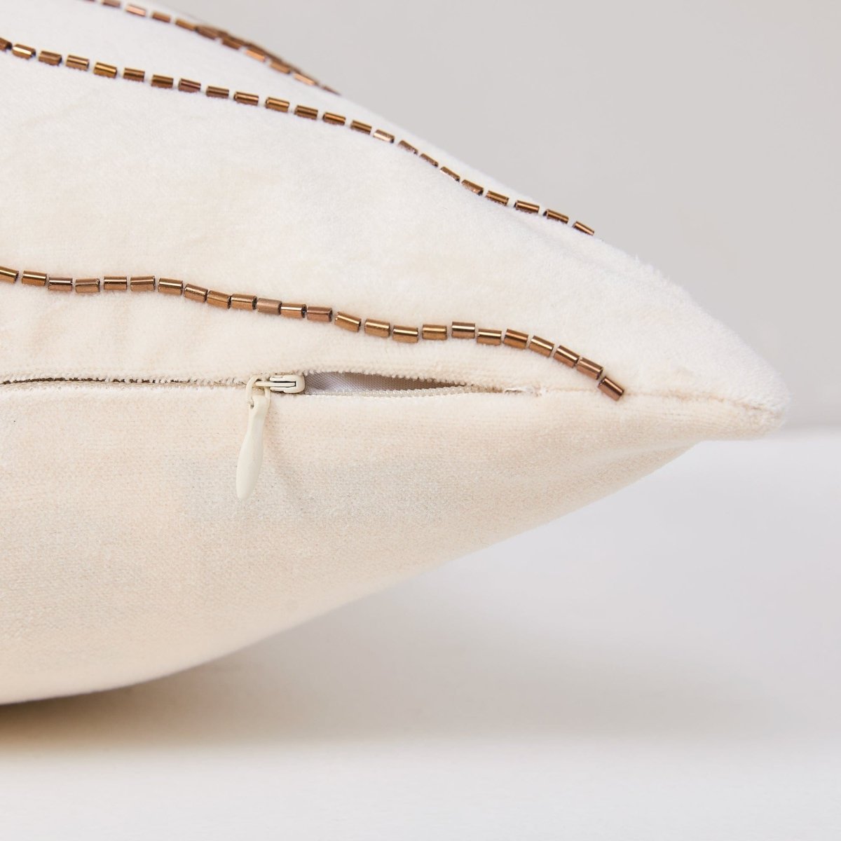 Roots Velvet Decorative Pillow Cover