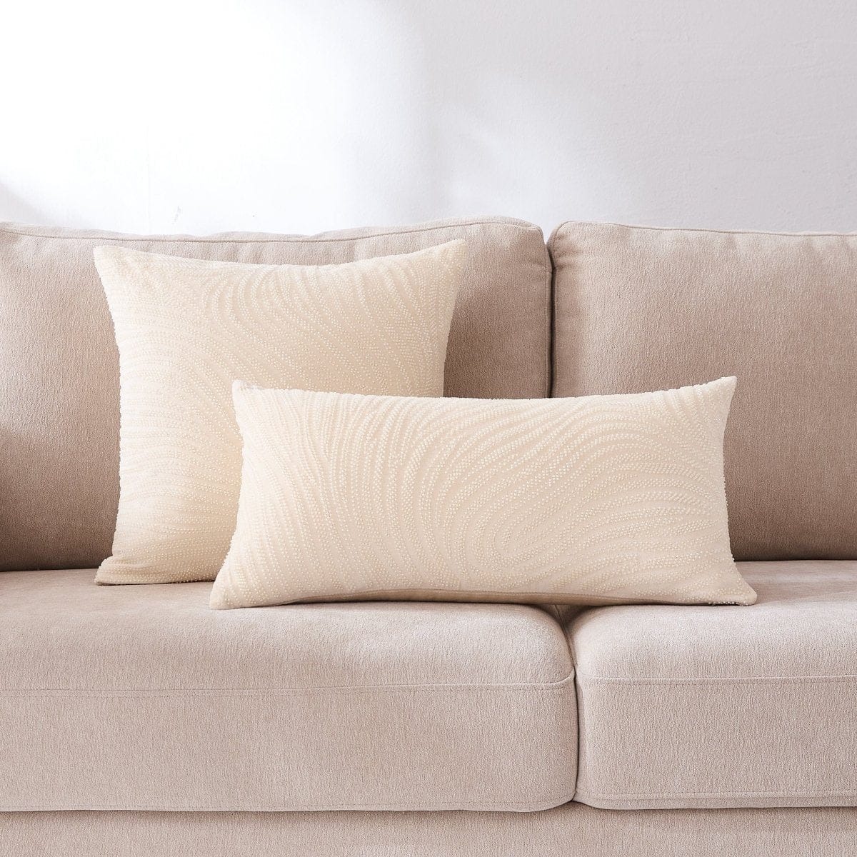 Swirls & Gills Decorative Pillow Cover