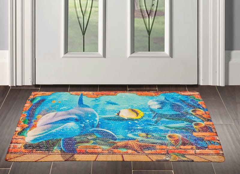 2'  00"x3'  00" Braided Mat  Oriental Area Persian Rug