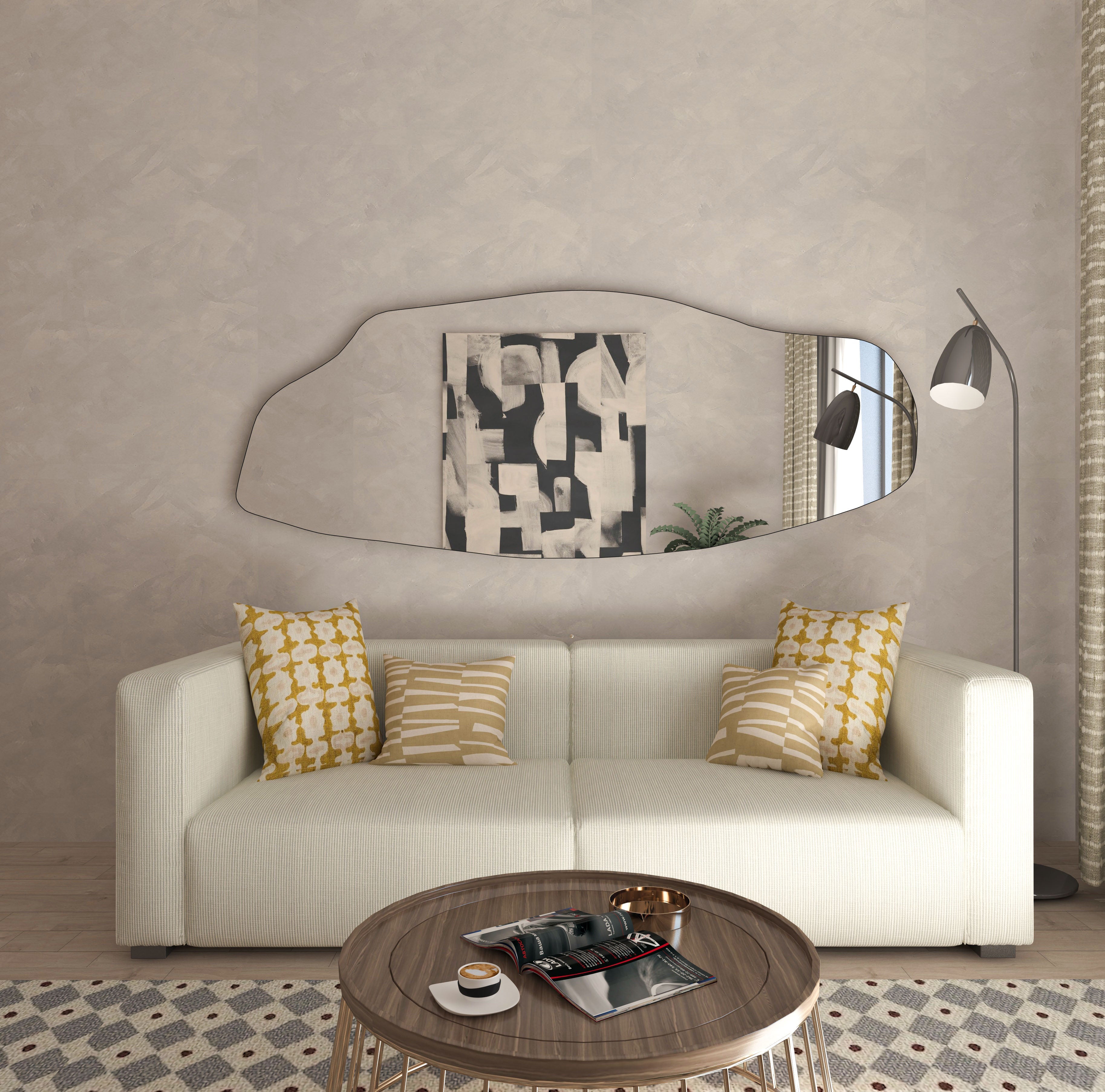 Dragos Asymmetrical Mirror - Unique Irregular Wall Mirror