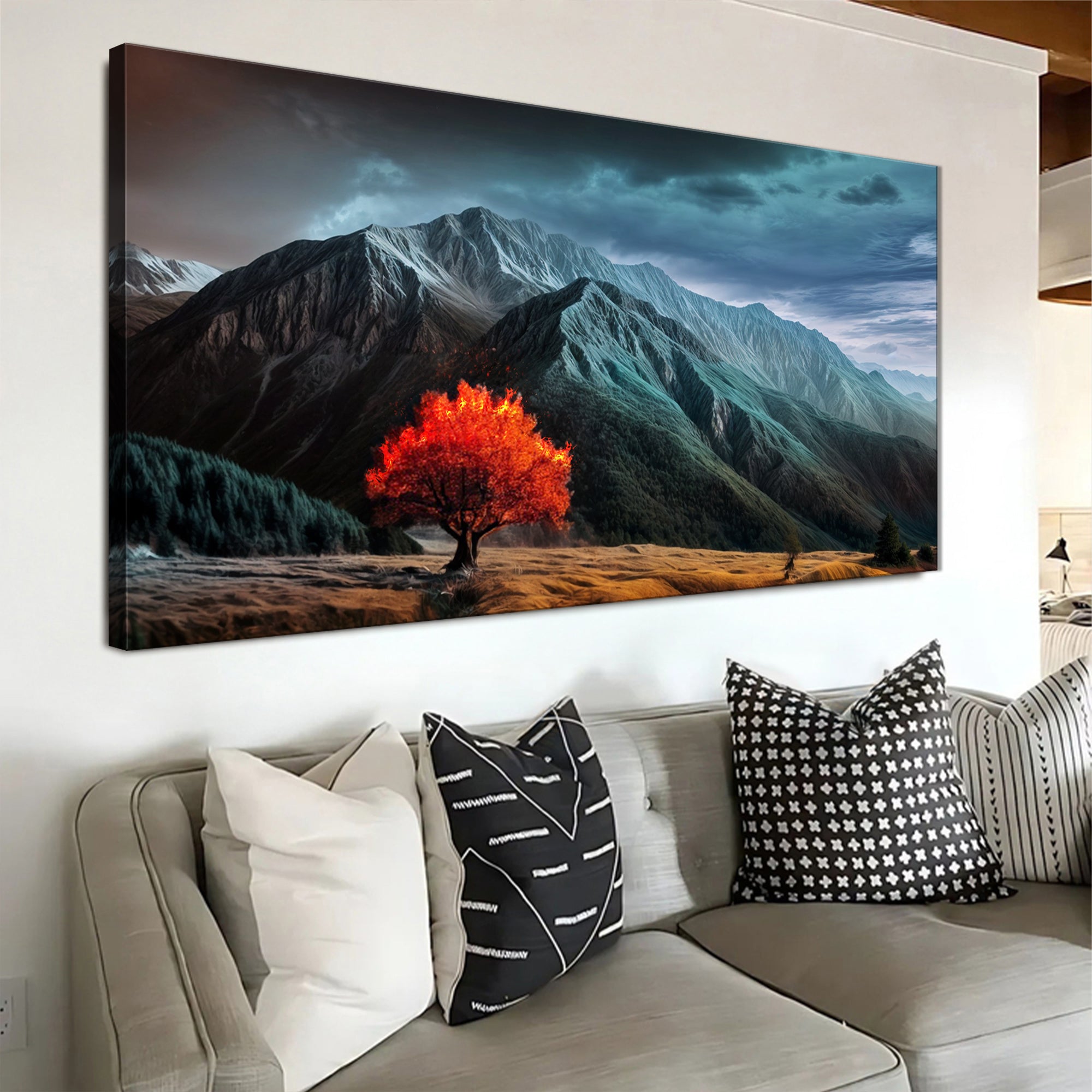 Burning Bush - Faith Wall Art IX