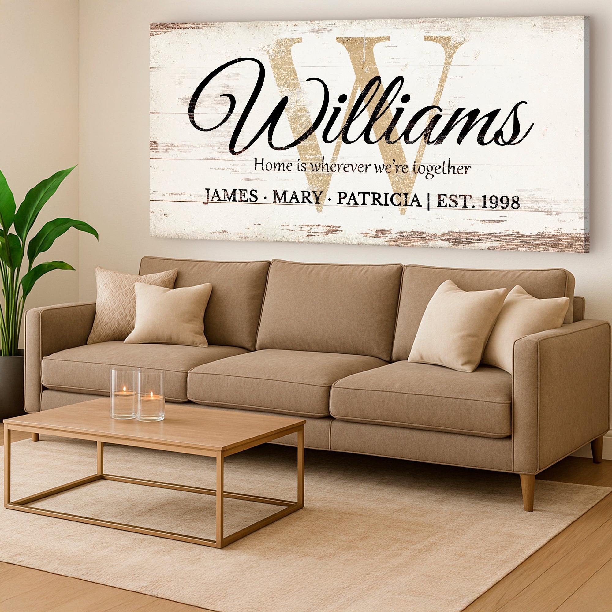 Personalized Family Sign XI