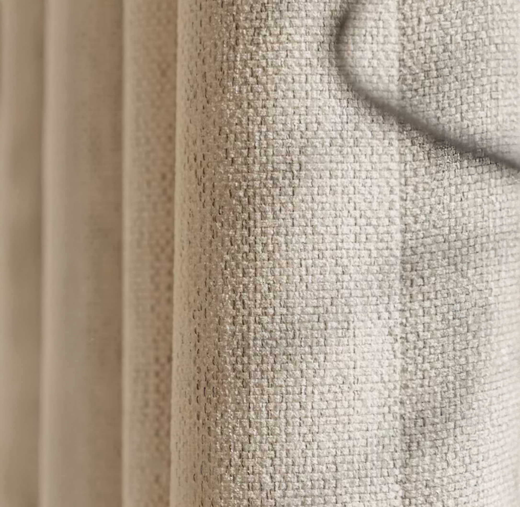 Artisan Weave Thick & Heavy GOTS Organic Cotton Curtains | 14 Colours | Standard/Made to Measure | Blackout/Light Filtering-0