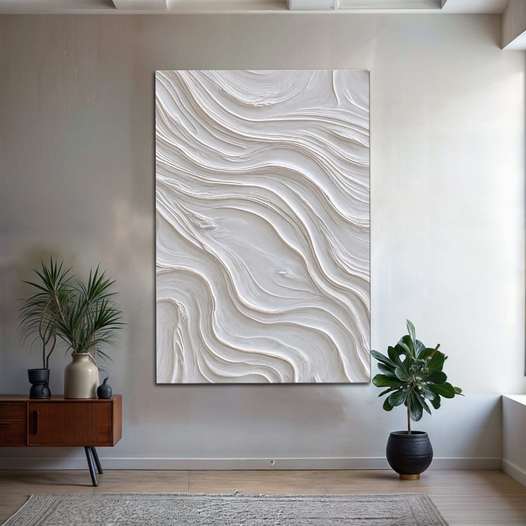Minimalist Ocean Wave Wall Art