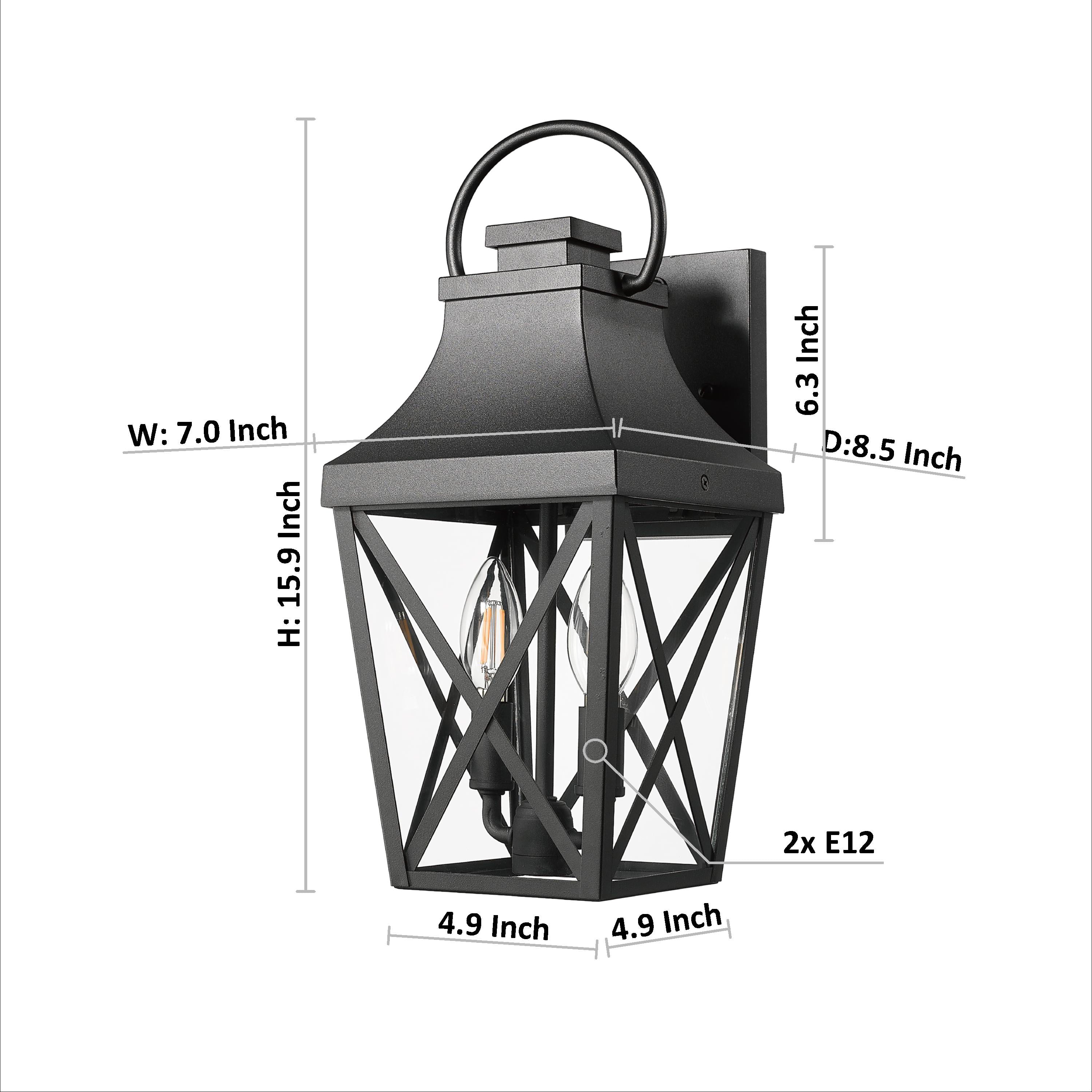 Outdoor Waterproof Wall Lights by GigaTech