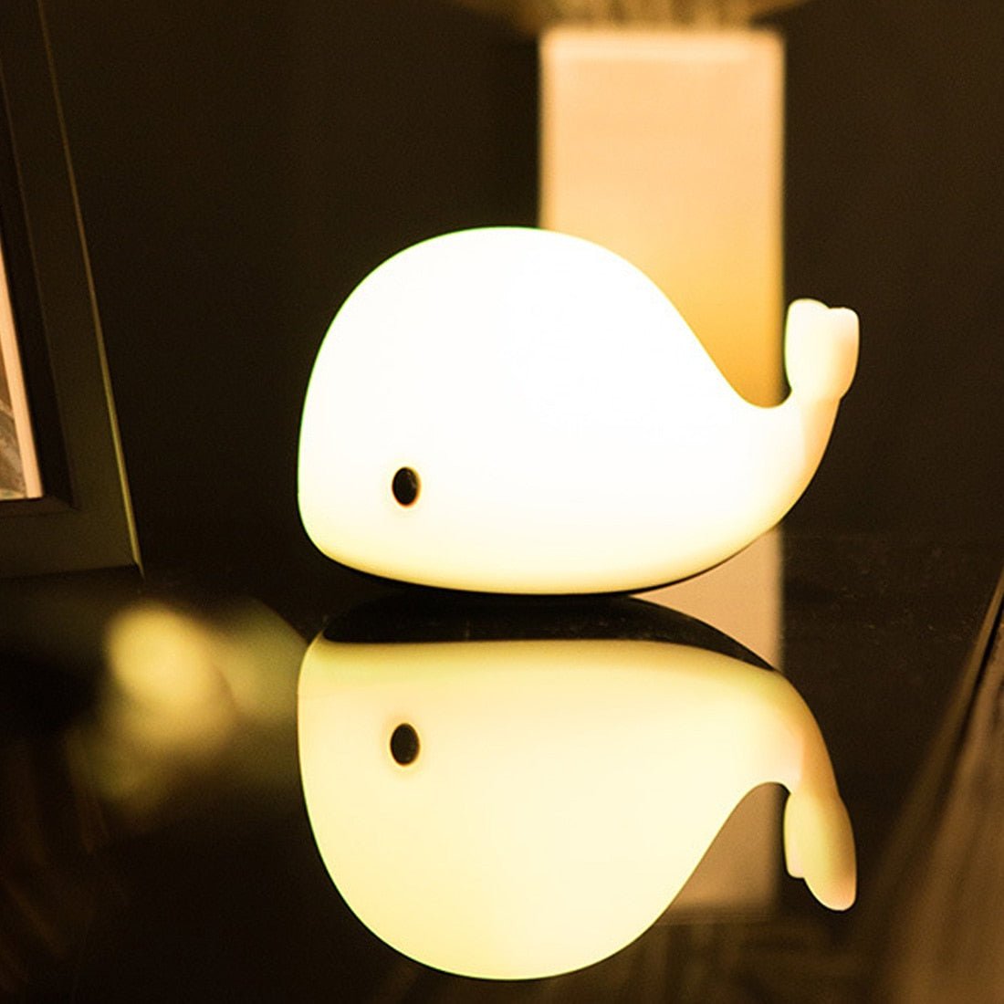 1pc Baby Room LED Night Lights Whale Cartoon Night Light kids Bedroom Table Sleeping Lamps Children Christmas Lamp Gift-1