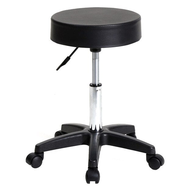 2 Colors 360 Degrees  Adjustable Round Stool Ha Ha Feet Rotation Bar Stool-4