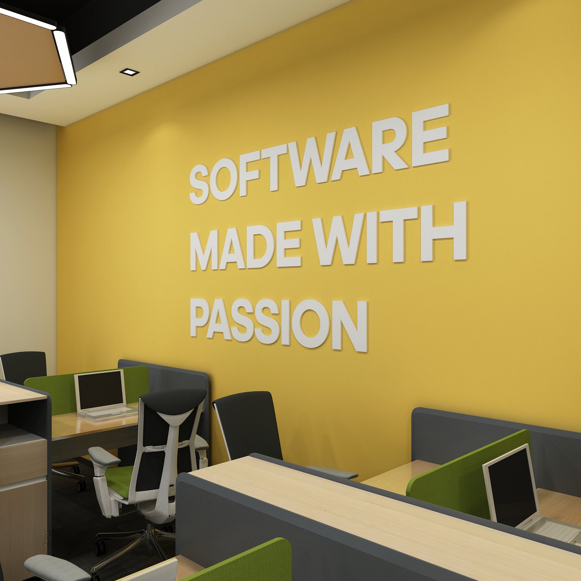 Software Made With Passion Office Decor-2