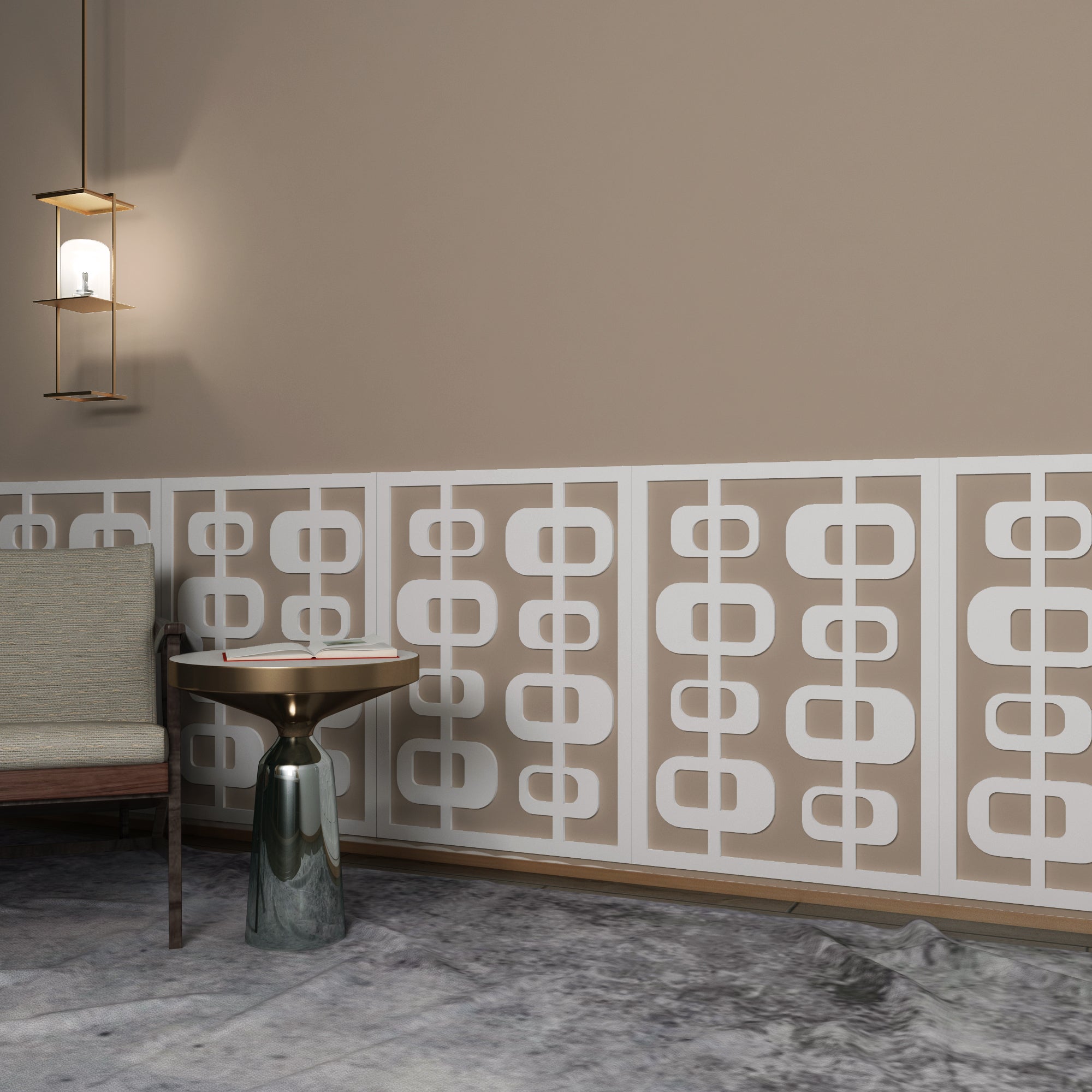 Atomic Art Wainscot Panels-1