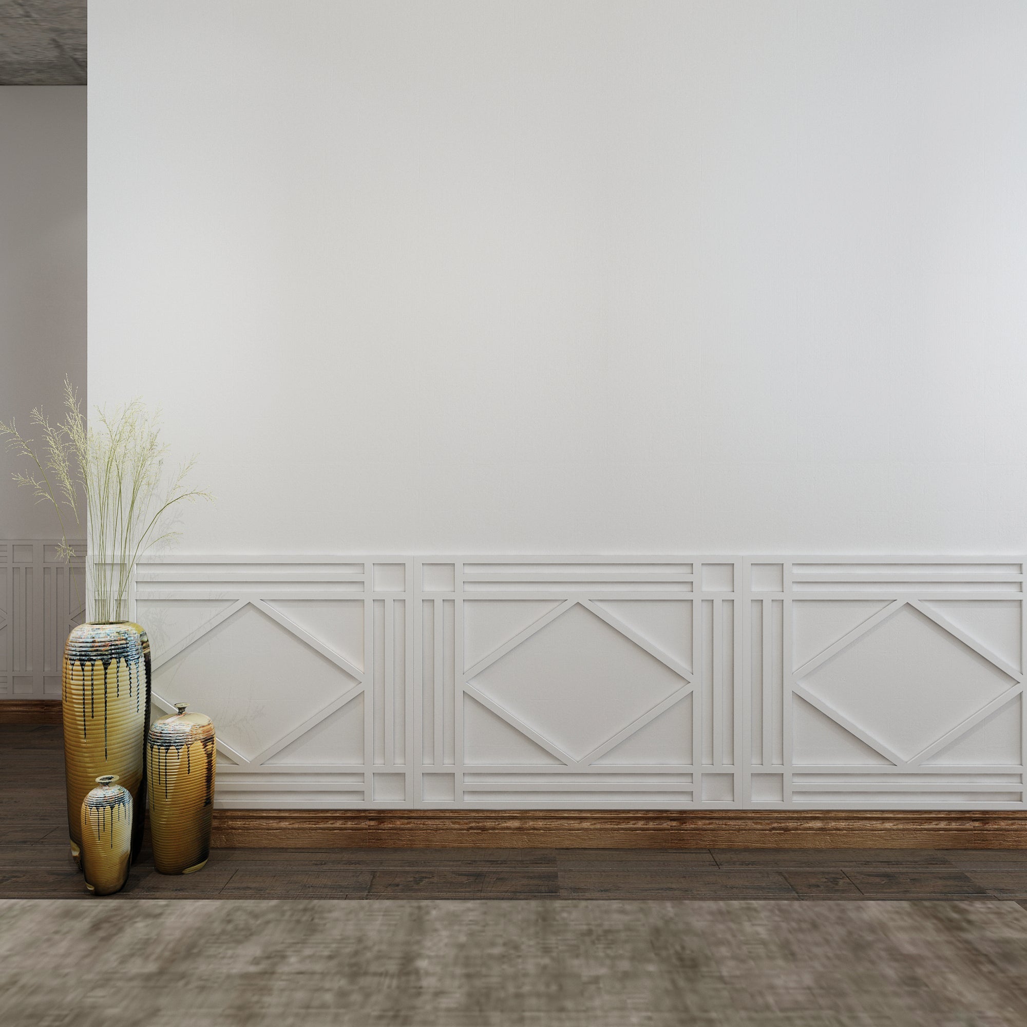 Traditional Geometric Wall Panels-0